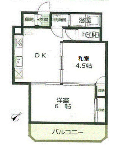 日栄マンションの間取り