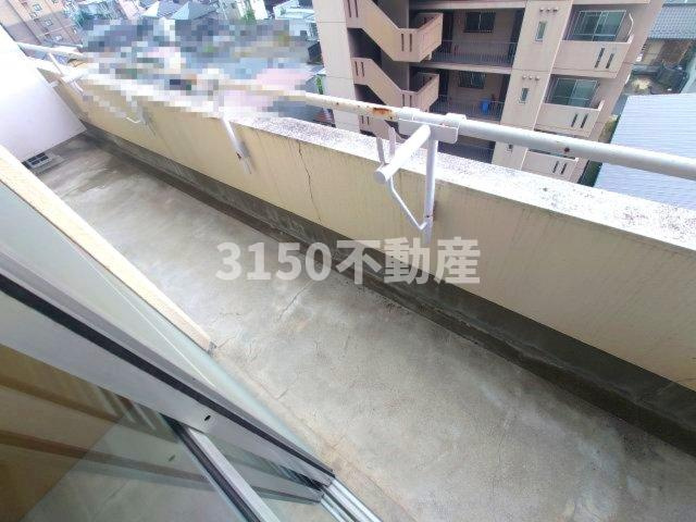 シャトーシャルマンのバルコニー