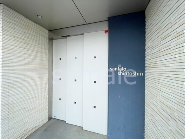 サンファーロ新都心のエントランス|エントランスです。