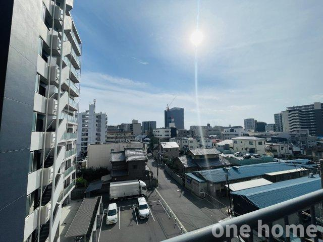 三国ハイツの展望|◆バルコニーからの眺望です！近くに高い建物がなく、開放感があります！