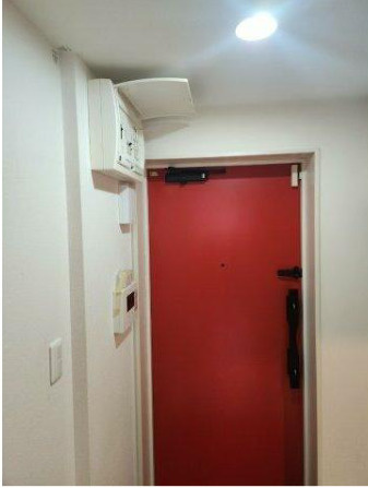 板橋区桜川３丁目の賃貸マンションの玄関