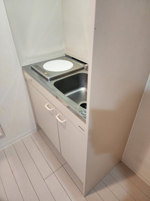 板橋区桜川３丁目の賃貸マンションのキッチン