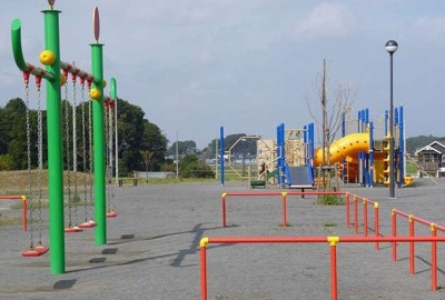 【周辺】 | クレマチスＢ | 長田土地区画整理地内公園まで230m