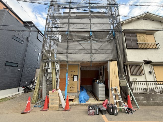 和光白子2丁目 限定1棟の外観|2駅3路線利用可能な好立地♪
北東側通路につき角地風の開放感です！