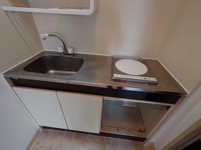 陽輪台みかみビルのキッチン