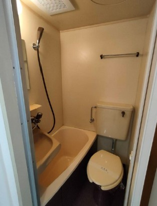 陽輪台みかみビルの浴室|ユニットバス