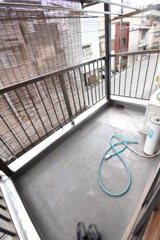 カーサ小町のバルコニー