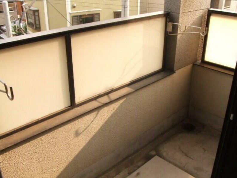 ヒルズ藤のバルコニー