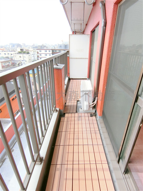 ウイングピア美園のバルコニー|バルコニー