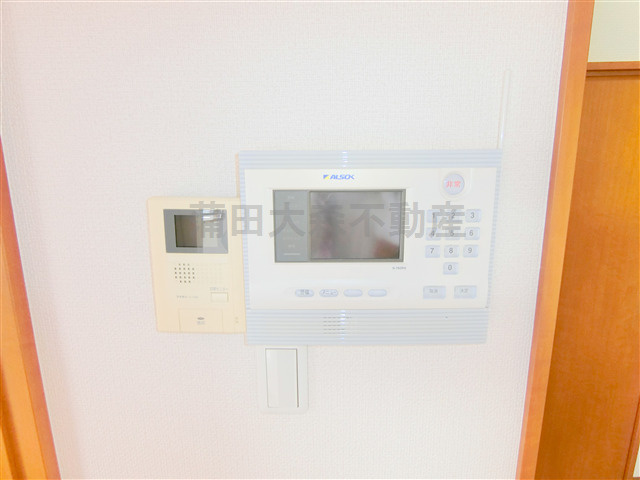 ウイングピア美園の設備|TVモニター付インターホン