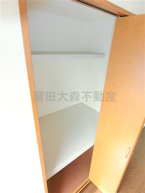 ウイングピア美園の収納|収納　クローゼット①