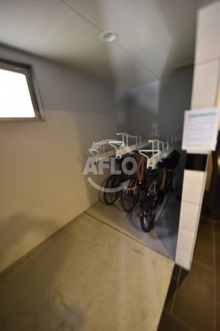 プランドール江戸堀のその他共用部分|プランドール江戸堀　駐輪場