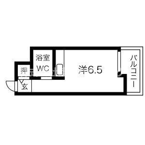 GSハイム第2江坂の間取り