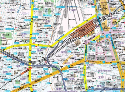 【地図】 | エスリード福島駅前第２