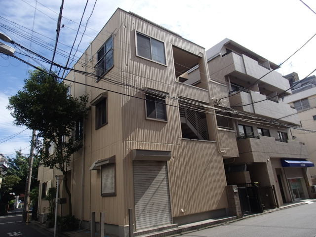 フラッグス奥沢の外観