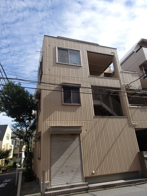 フラッグス奥沢の外観