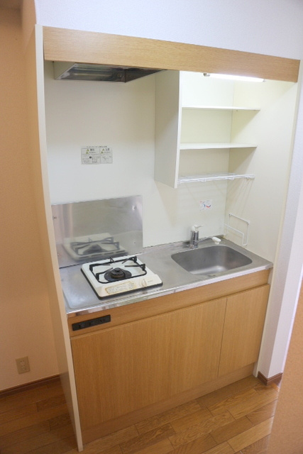 フラッグス奥沢のキッチン|ガスキッチン