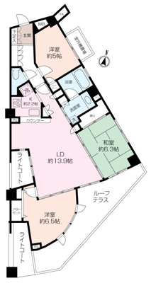 【ルーフテラス×ヒューマンスクエア日吉ウルビノ】の画像