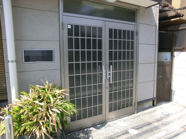 北小岩パレスのエントランス|エントランススペース。