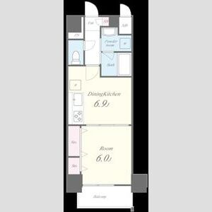 Wコート城西の間取り