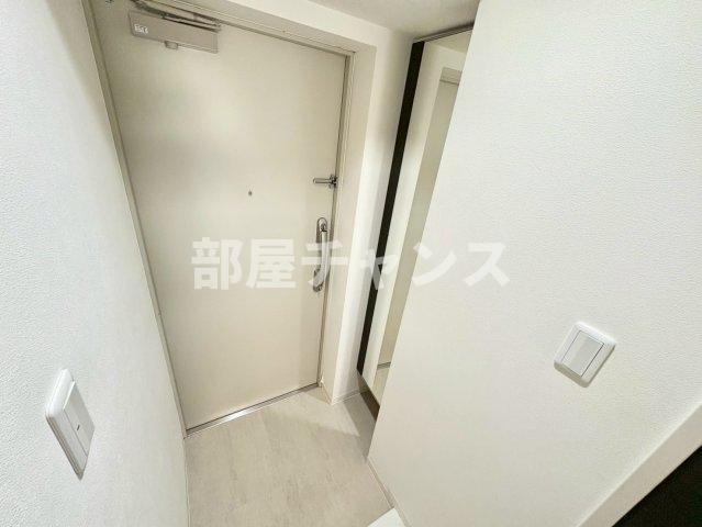 Wコート城西の玄関