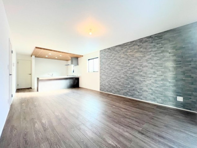 【居間・リビング】 | ◆◇横浜市青葉区荏田西　新築一戸建て　1号棟◇◆ | ◆一家だんらんのスペースとなるＬＤＫ。窓から明るい光が差し込み、思わず家族の会話も弾む快適な空間。