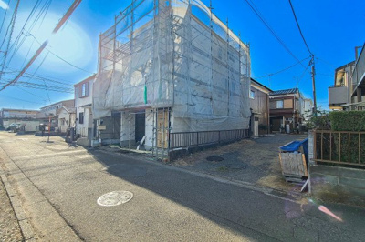 【前面道路含む現地写真】 | 座間市ひばりが丘1丁目 新築戸建 全1棟