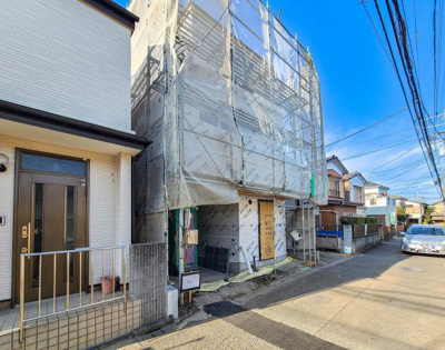 【前面道路含む現地写真】 | 座間市ひばりが丘1丁目 新築戸建 全1棟