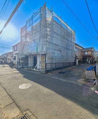 【前面道路含む現地写真】 | 座間市ひばりが丘1丁目 新築戸建 全1棟