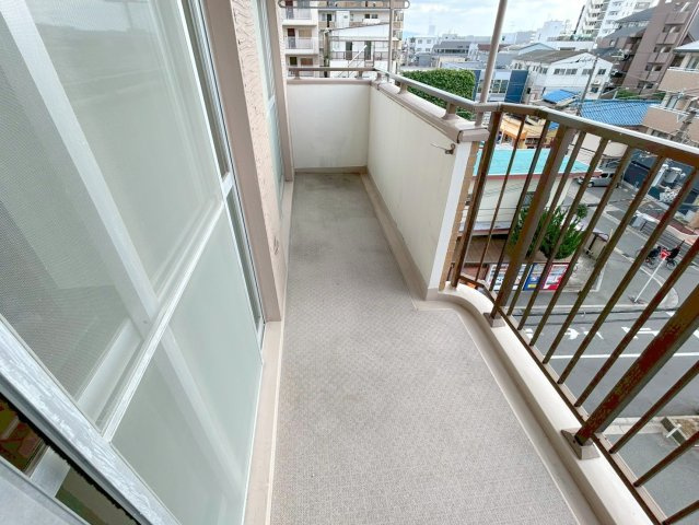 サンライズ御瑞宝1のバルコニー