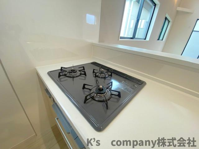 茅ヶ崎市高田1丁目　新築戸建　4号棟のキッチン|同施工例