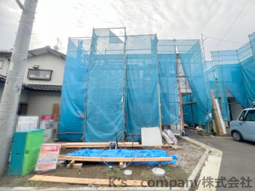 茅ヶ崎市高田1丁目　新築戸建　4号棟の外観|2025.11.2撮影◇