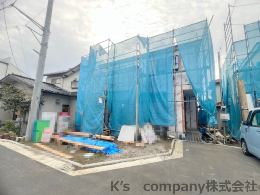 茅ヶ崎市高田1丁目　新築戸建　4号棟の外観|2025.11.2撮影◇