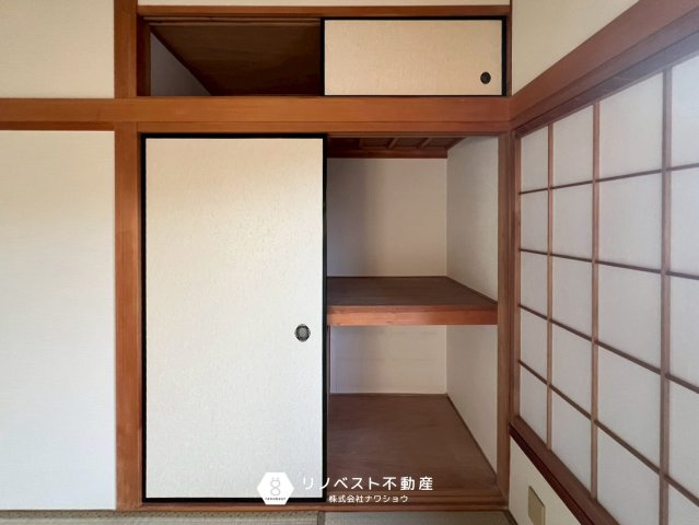 東大阪市中石切町1丁目の収納|大容量の押入れ。
ゲスト用の布団や衣類の収納に最適です♪