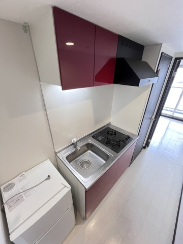 大阪市都島区毛馬町１丁目の賃貸マンションのキッチン