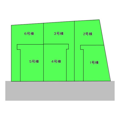 【区画図】 | ◆◇横浜市青葉区荏田西　新築一戸建て　5号棟◇◆