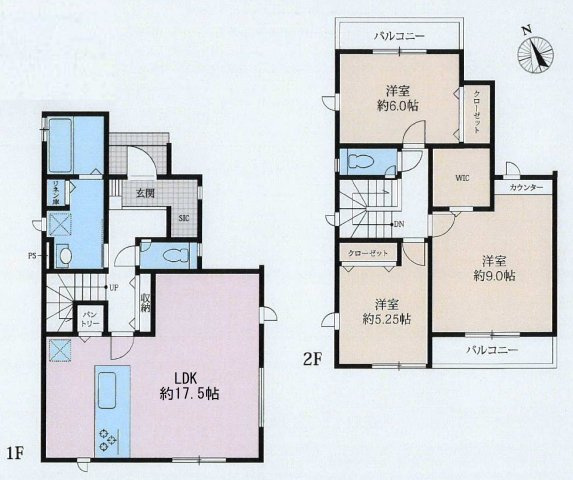 【間取り】 | ◆◇横浜市青葉区荏田西　新築一戸建て　5号棟◇◆