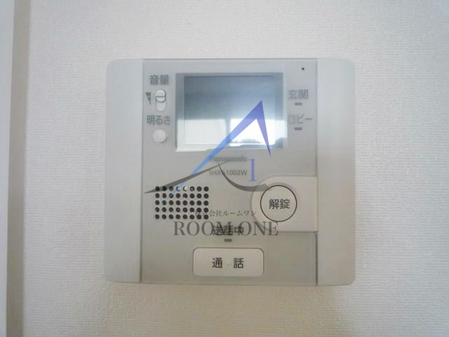 カーサ　フェリーチェのセキュリティ|モニター付きインターホンです。