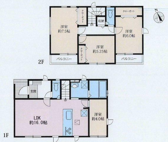 【間取り】 | ◆◇横浜市青葉区荏田西　新築一戸建て　3号棟◇◆
