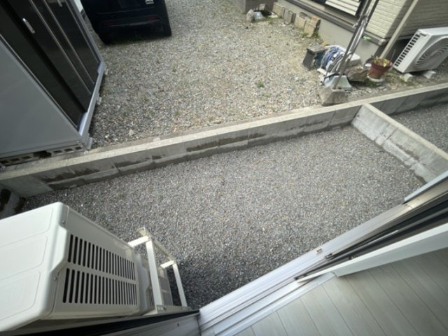 リープラス赤穂Ⅱのバルコニー