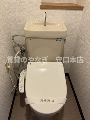 【トイレ】 | グレイシィーK・Y | 落ち着いた色調のトイレです
