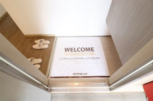 サンハイム Ｓ－Ａの玄関