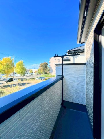 【バルコニー】 | ◆◇横浜市青葉区荏田西　新築一戸建て　6号棟◇◆ | ◆日当たり良好なバルコニー！毎日のお洗濯にも嬉しいですね！