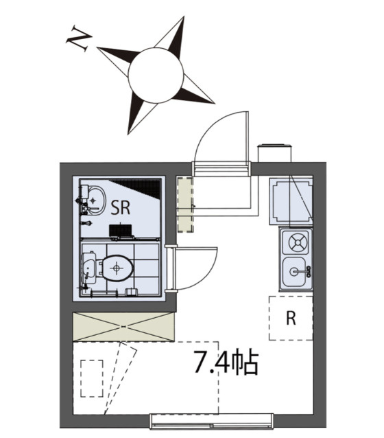 Siesta Villa 代田橋 El Pueblo ｜ S棟の間取り
