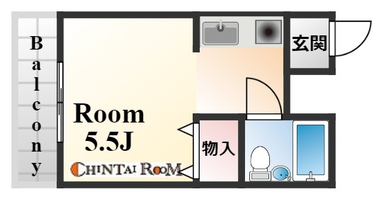 カーサパラマウントの間取り