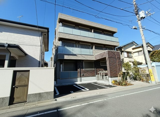 リラフォート　アイナの外観|お洒落で重厚な印象の外観も魅力です♪