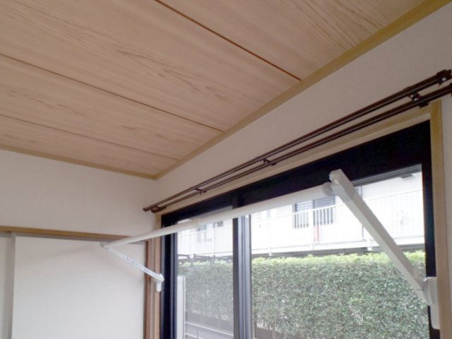 セジュール東初石 Ⅱのその他|室内物干し