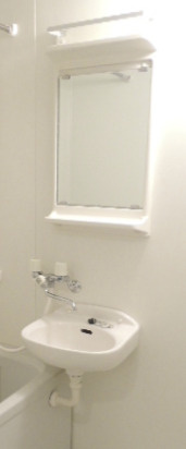 BES明大前コートの洗面所