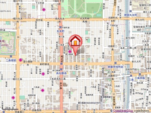 ヴェール柊の地図