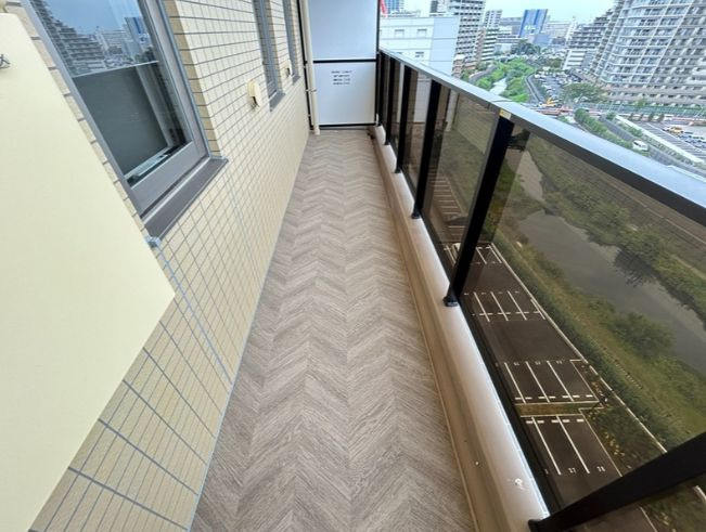 LIME　RESIDENCE　KAWAGUCHI　EASTのバルコニー
